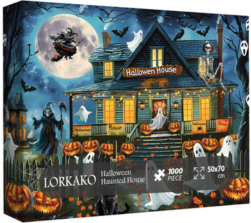 Halloween Haunted House Jigsaw Puzzle 1000 pezzi